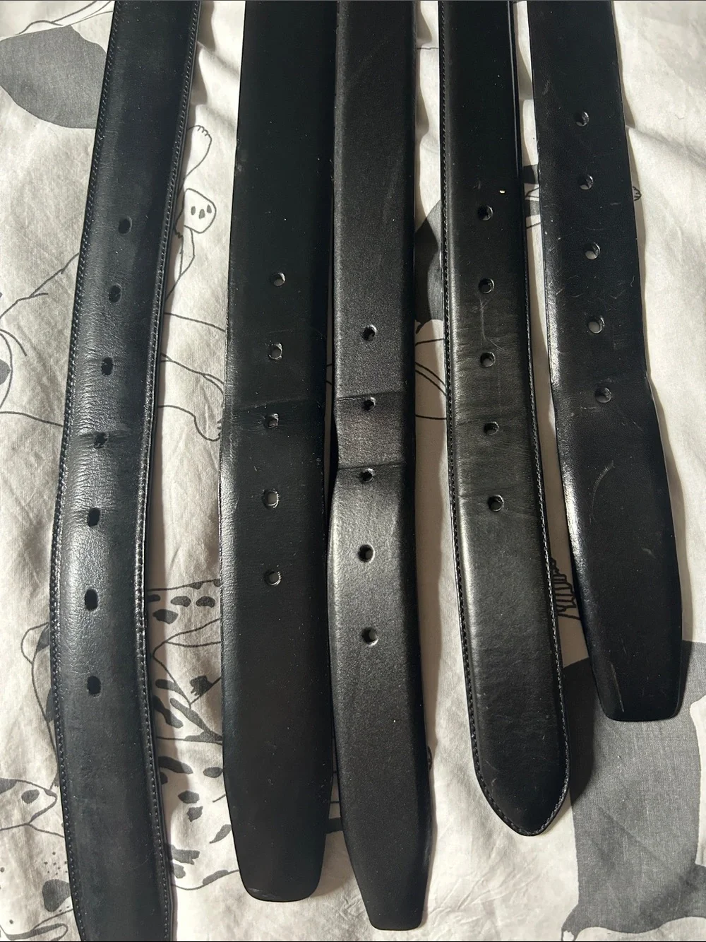 Set of 5 Men’s Belts
